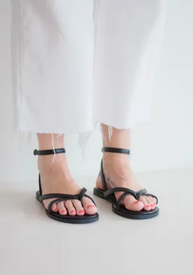 Black Strappy Sandal