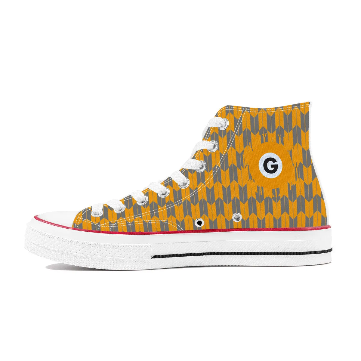 Ginza Line High Top Canvas Shoes