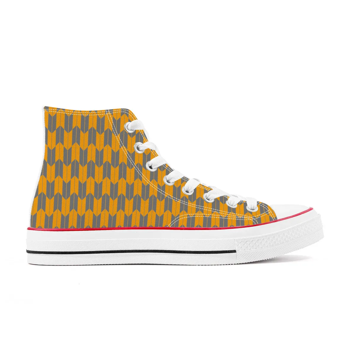 Ginza Line High Top Canvas Shoes