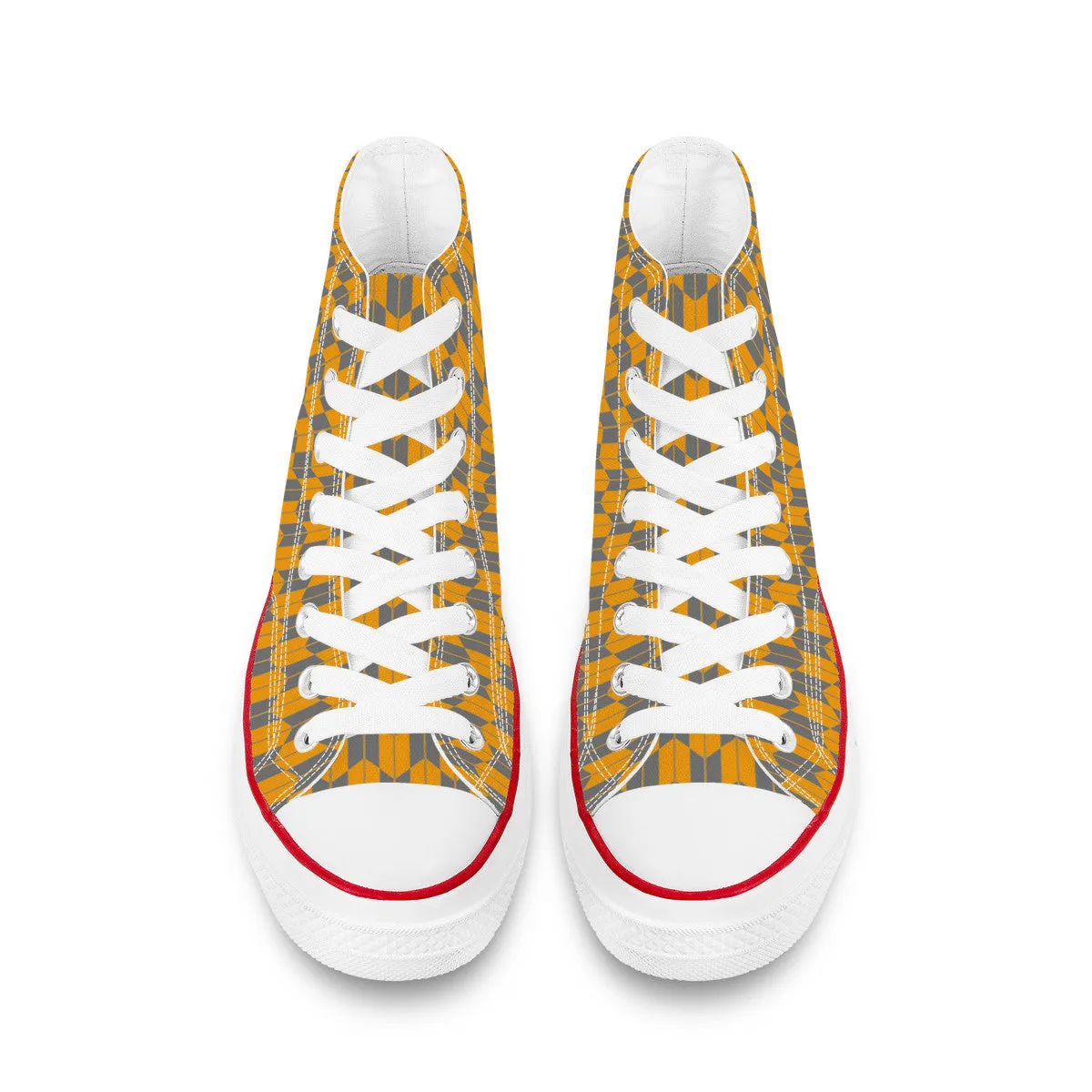 Ginza Line High Top Canvas Shoes