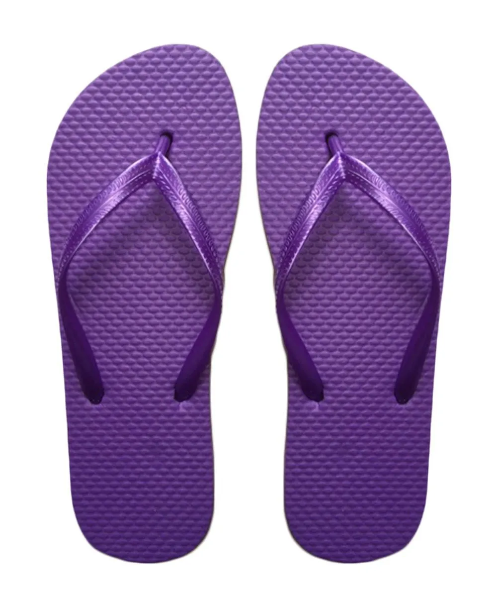Plain Unisex Flip Flops with Anti Slip Sole