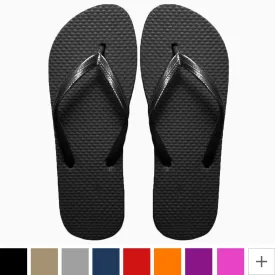 Plain Unisex Flip Flops with Anti Slip Sole