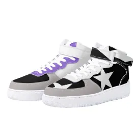 "Air Borikén" La Promesa Edition Men's High Top Leather Sneakers