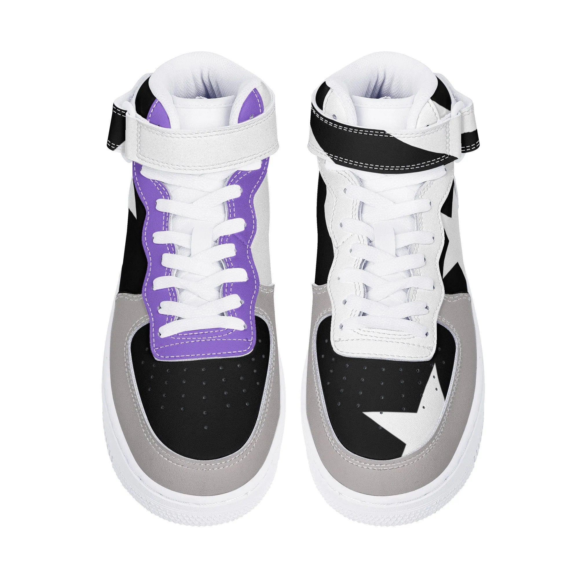 "Air Borikén" La Promesa Edition Men's High Top Leather Sneakers