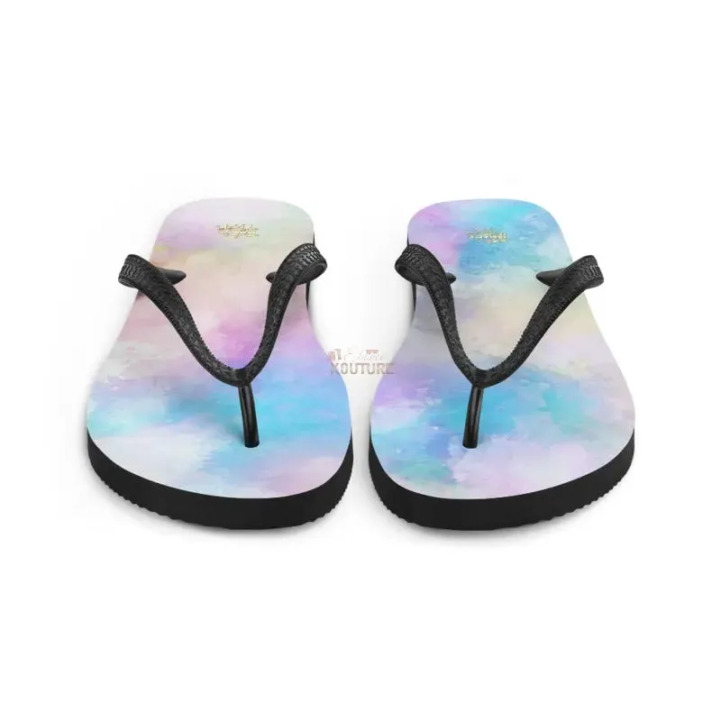 Sky Kisses Flip Flops