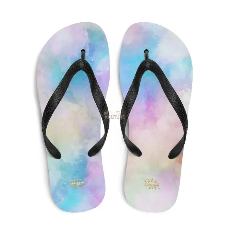 Sky Kisses Flip Flops