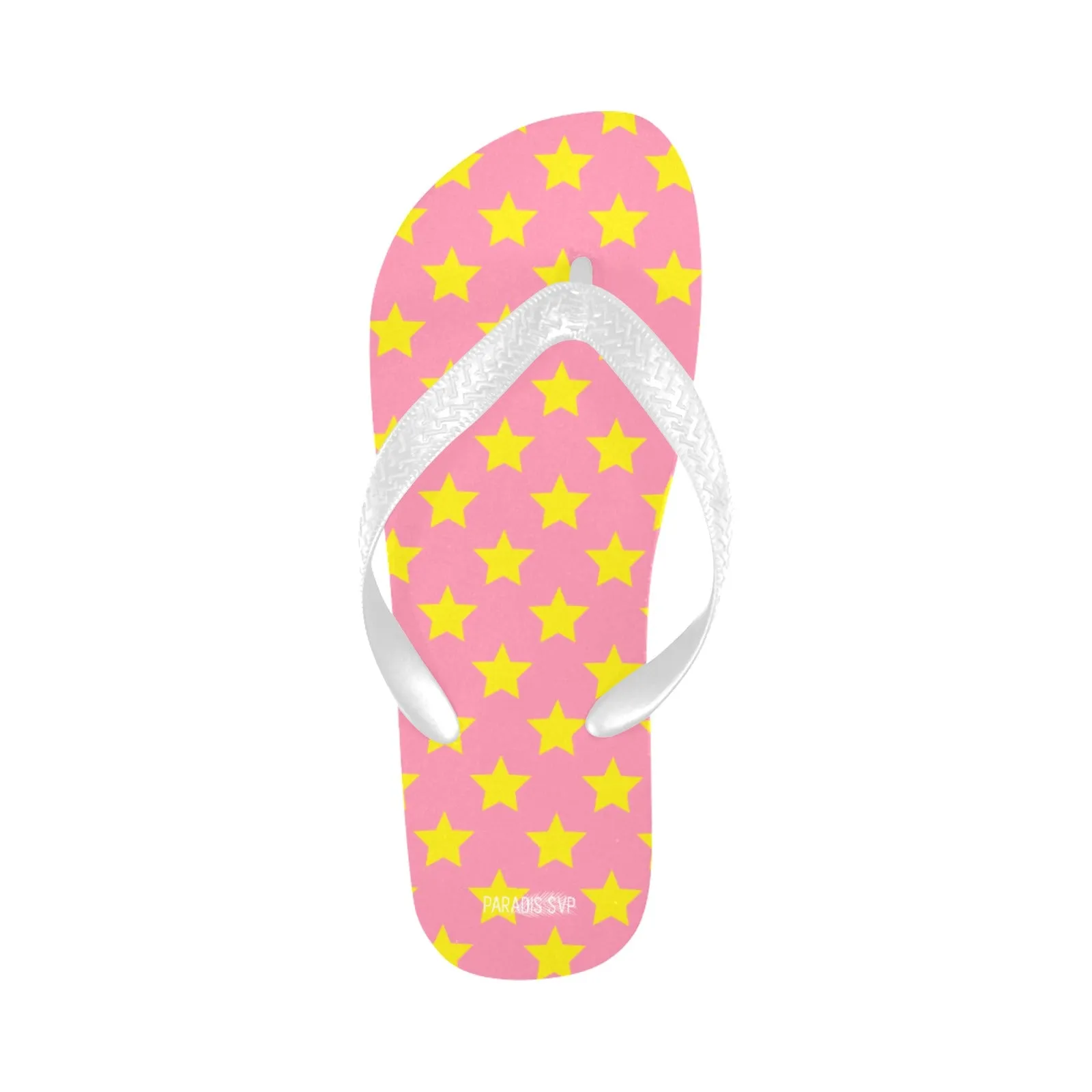 Starstruck - Pink & Yellow Flip-Flops