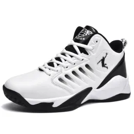 Teens Retro High Top Anti-slip Outdoor Basketball Sports Trainers