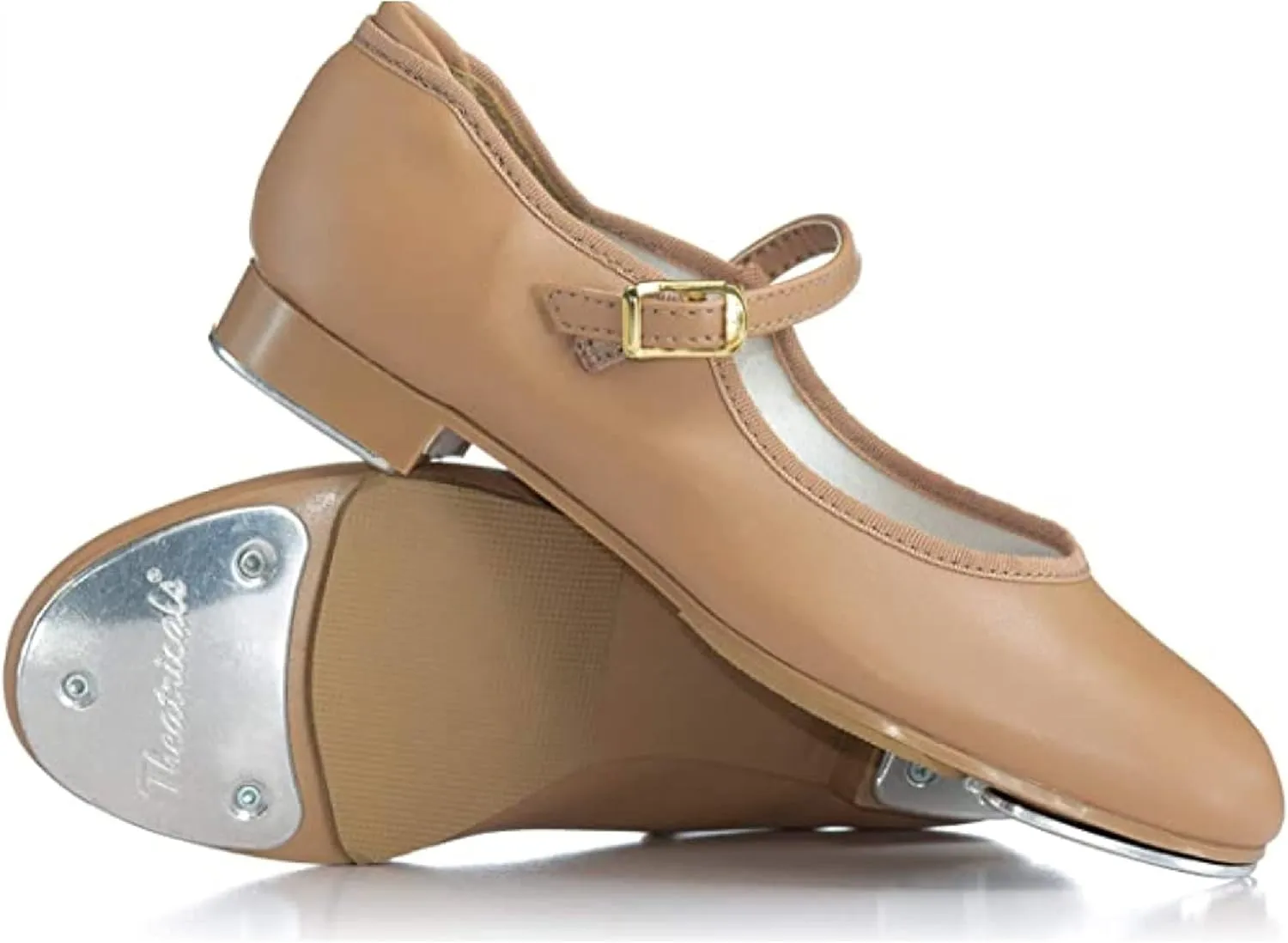 Theatricals Womens Slide Buckle Tap Shoes